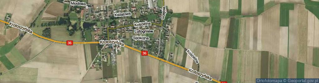 Zdjęcie satelitarne Osiedlowa ul.