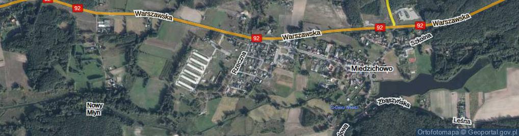 Zdjęcie satelitarne Osiedlowa ul.