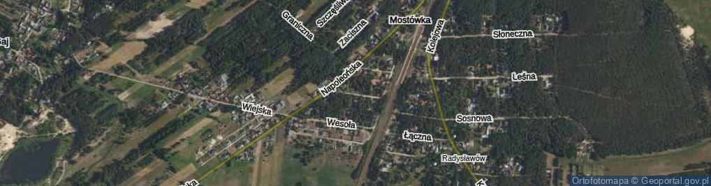 Zdjęcie satelitarne Osiedlowa ul.