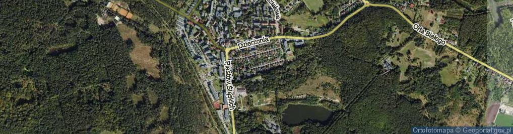 Zdjęcie satelitarne Osmańczyka Edmunda ul.