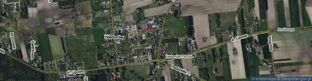 Zdjęcie satelitarne Osiedlowa ul.