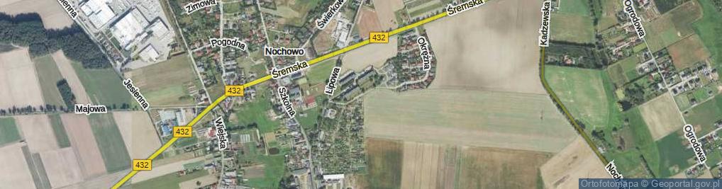 Zdjęcie satelitarne Osiedlowa ul.