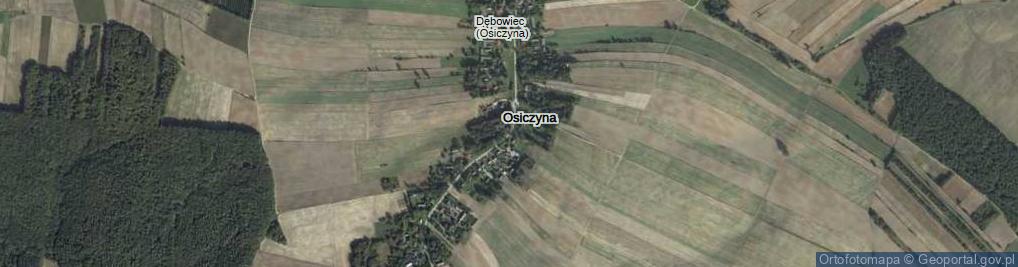 Zdjęcie satelitarne Osiczyna ul.