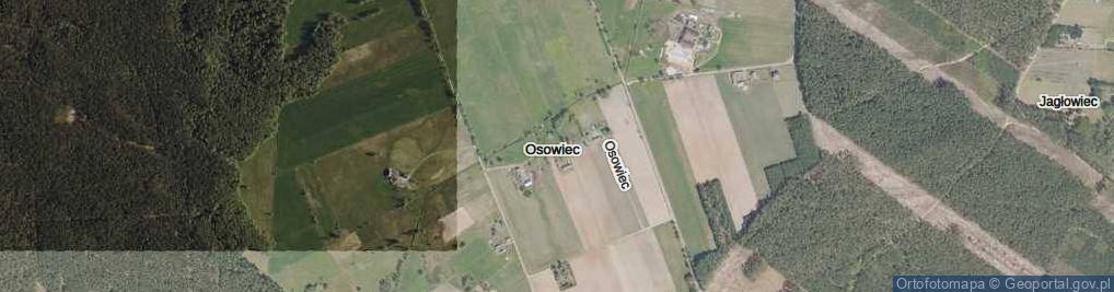 Zdjęcie satelitarne Osowiec ul.
