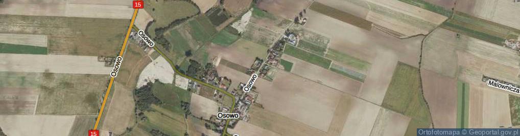 Zdjęcie satelitarne Osowo ul.