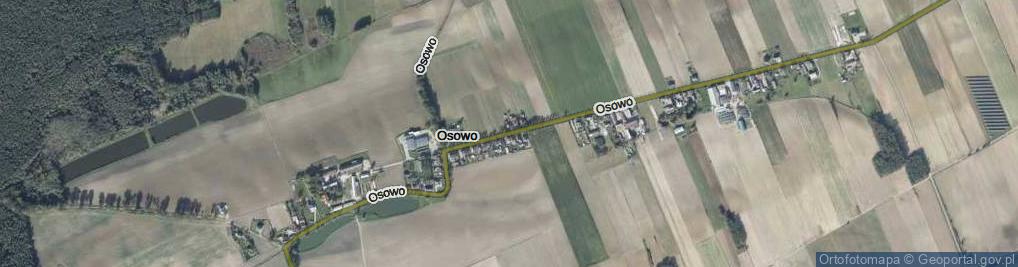 Zdjęcie satelitarne Osowo ul.