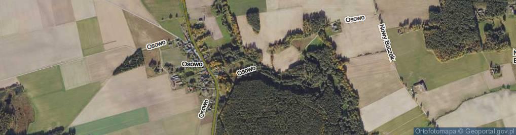 Zdjęcie satelitarne Osowo ul.