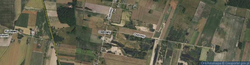 Zdjęcie satelitarne Ostrowy ul.