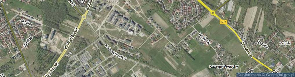 Zdjęcie satelitarne Ostaszewskiego Ryszarda, dr. ul.