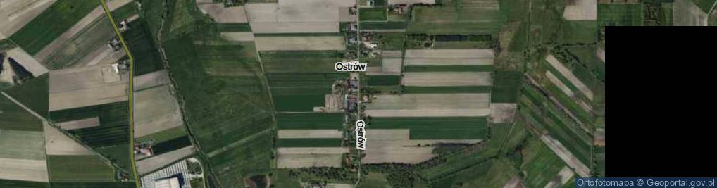Zdjęcie satelitarne Ostrów ul.