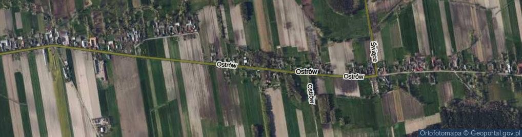 Zdjęcie satelitarne Ostrów ul.
