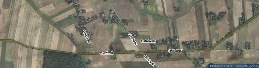 Zdjęcie satelitarne Ostrówek ul.