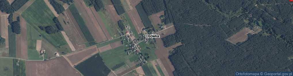 Zdjęcie satelitarne Osówka ul.