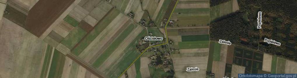 Zdjęcie satelitarne Ościsłowo ul.