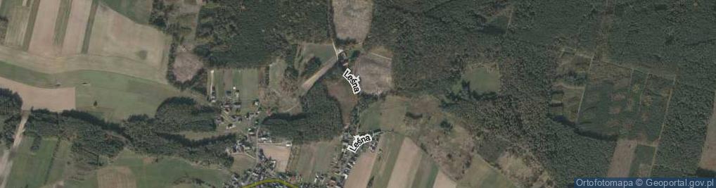 Zdjęcie satelitarne Osada Leśna ul.