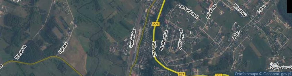 Zdjęcie satelitarne Osiedle Dambka J. os.