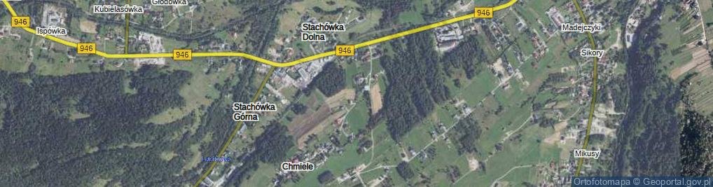 Zdjęcie satelitarne Osiedle Chmiele os.