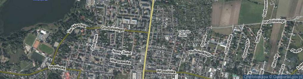 Zdjęcie satelitarne Osiedle Władysława IV os.