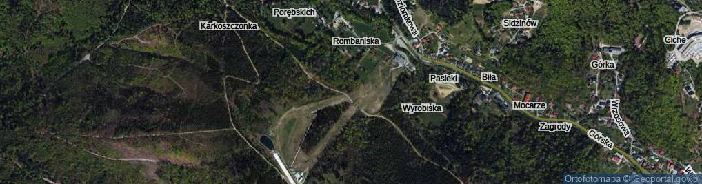 Zdjęcie satelitarne Osiedle Beskid os.