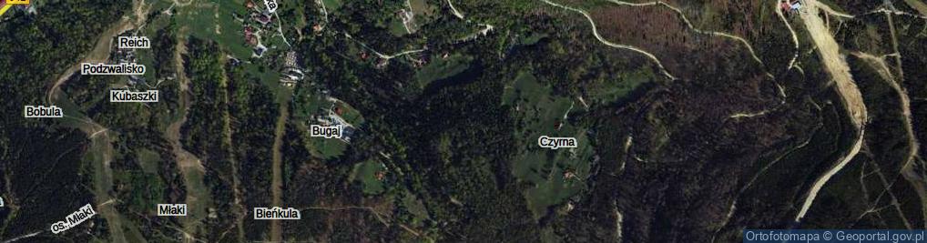 Zdjęcie satelitarne Osiedle Czyrna os.