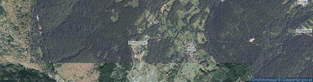 Zdjęcie satelitarne Osiedle Podbucznik os.