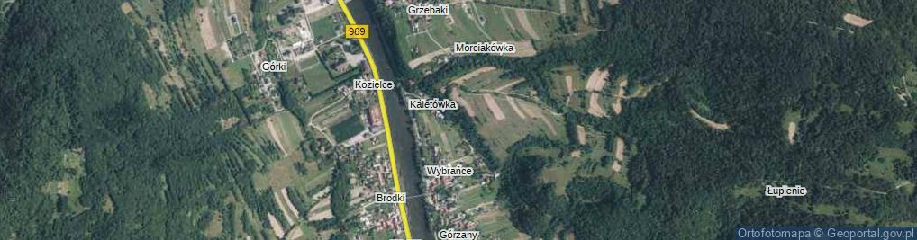 Zdjęcie satelitarne Osiedle Kaletówka os.