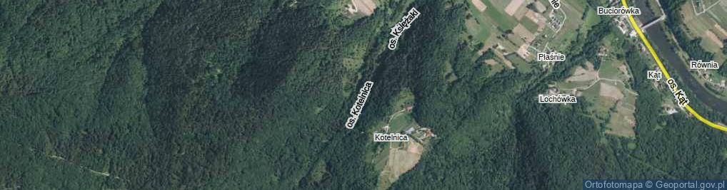 Zdjęcie satelitarne Osiedle Kotelnica os.