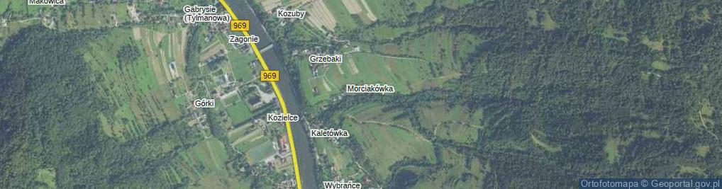 Zdjęcie satelitarne Osiedle Marciakówka os.