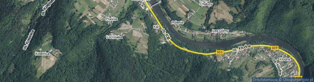 Zdjęcie satelitarne Osiedle Obłaz Górny os.