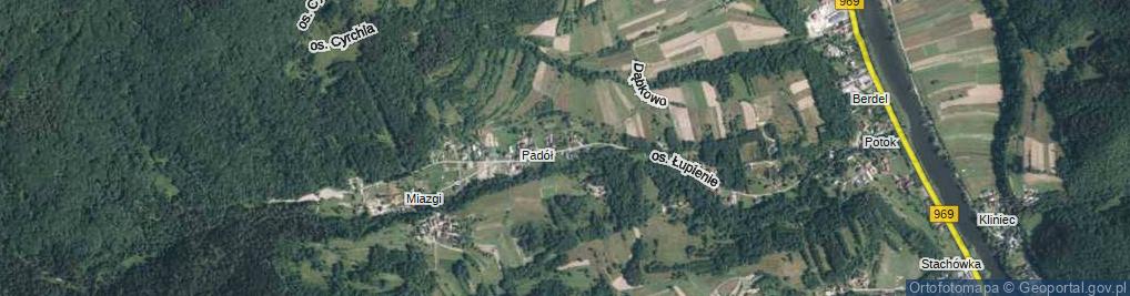 Zdjęcie satelitarne Osiedle Padół os.