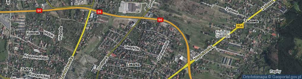 Zdjęcie satelitarne Osiedlowa ul.