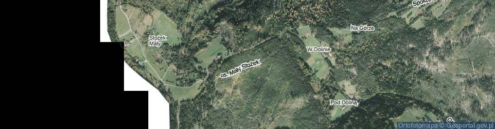 Zdjęcie satelitarne Osiedle Mały Stożek os.