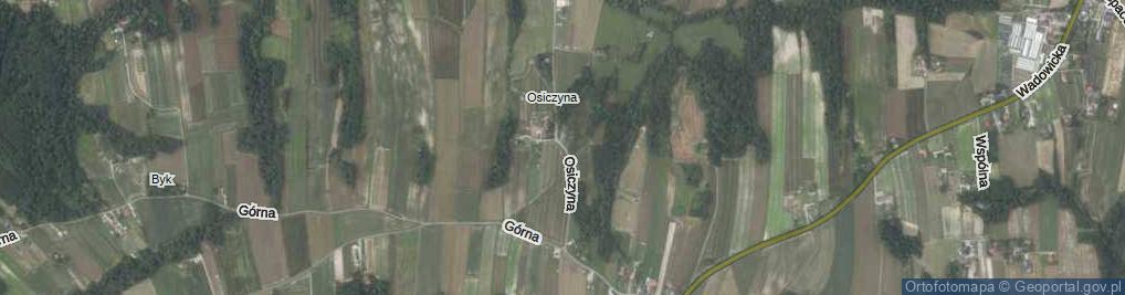 Zdjęcie satelitarne Osiczyna ul.