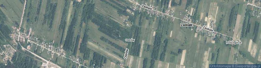 Zdjęcie satelitarne Ostrów ul.