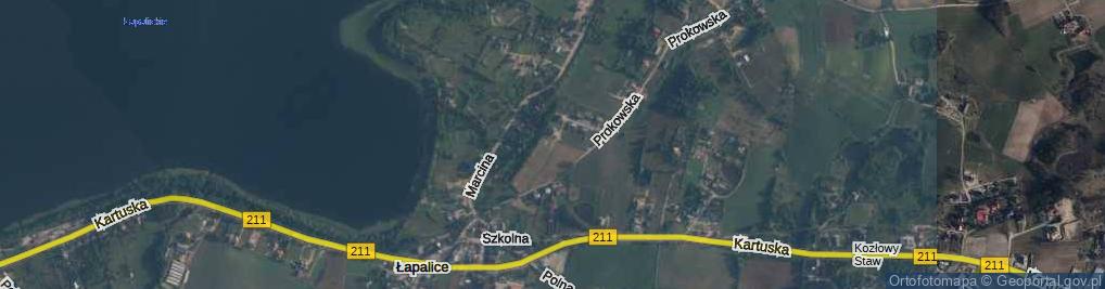 Zdjęcie satelitarne Osiedle Widokowe os.