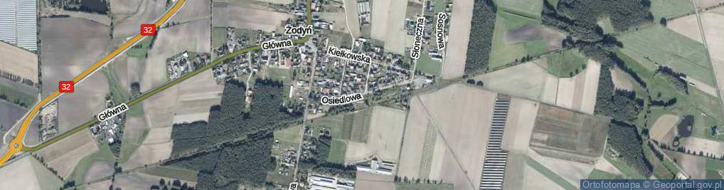 Zdjęcie satelitarne Osiedlowa ul.