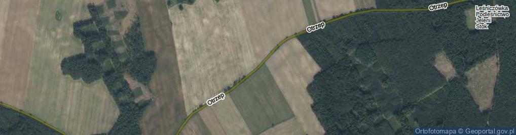 Zdjęcie satelitarne Otrzep ul.