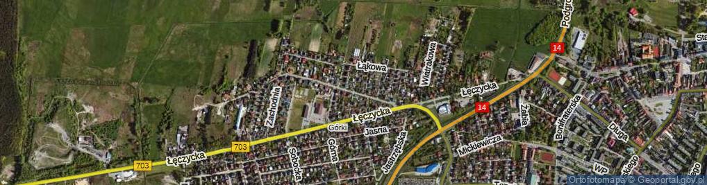 Zdjęcie satelitarne Otolanka ul.