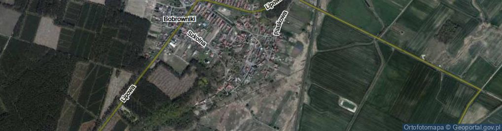 Zdjęcie satelitarne Owocowa ul.