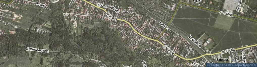 Zdjęcie satelitarne Owcy-Orwicza Mieczysława ul.