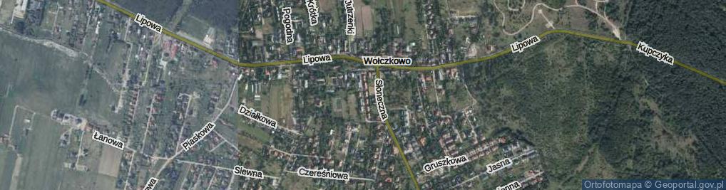 Zdjęcie satelitarne Owocowa ul.