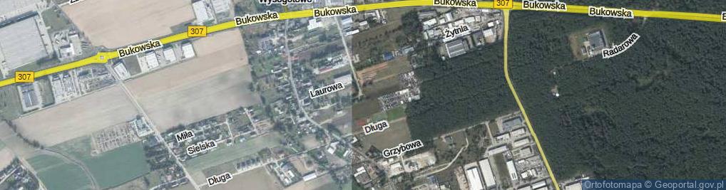 Zdjęcie satelitarne Owsiana ul.