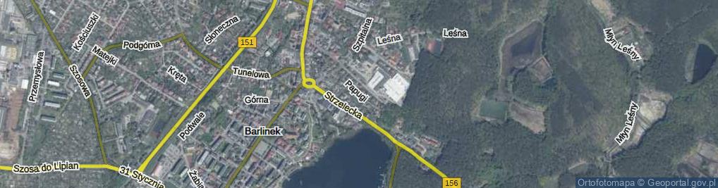 Zdjęcie satelitarne Papugi Jana ul.