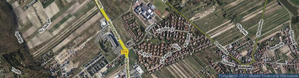 Zdjęcie satelitarne Pankiewicza ul.