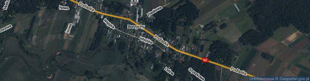 Zdjęcie satelitarne Parkowa ul.