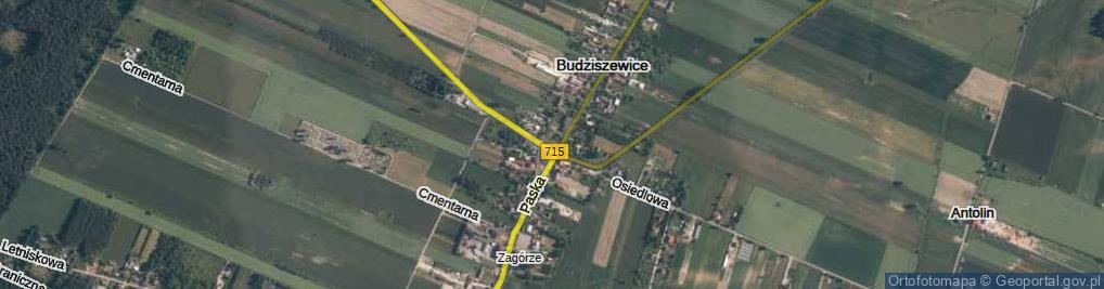 Zdjęcie satelitarne Park Piechowiaka Kazimierza, dr. park.