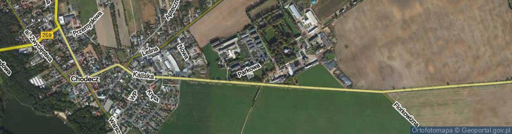 Zdjęcie satelitarne Parkowa ul.