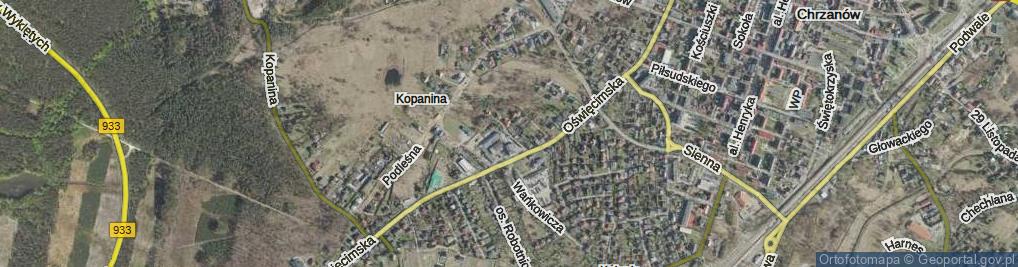 Zdjęcie satelitarne Pawlikowskiej-Jasnorzewskiej Marii ul.