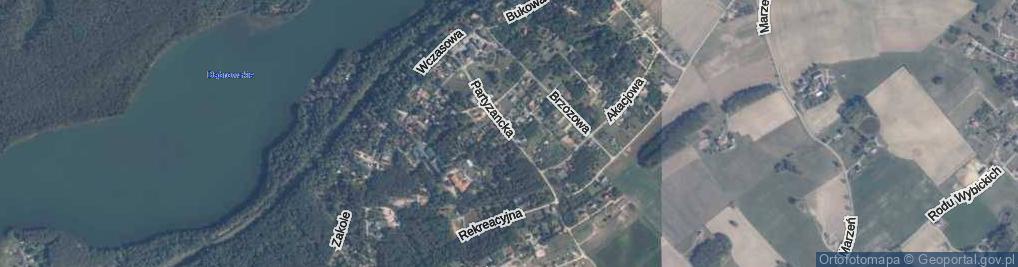 Zdjęcie satelitarne Partyzancka ul.