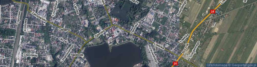 Zdjęcie satelitarne Park Miejski Armii Krajowej park.